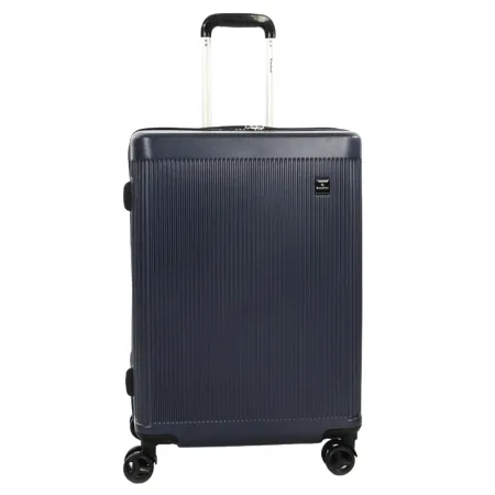 Średnia walizka Saxoline Algarve navy 74l